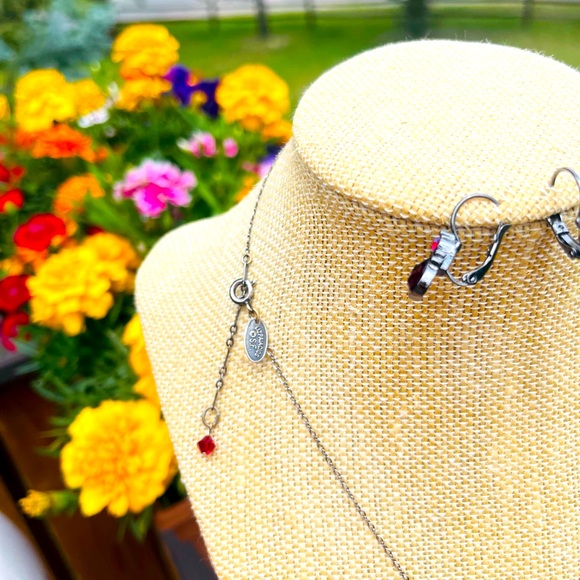 VNT Liz Paiacious O.S.F. 90’s floral design in antiqued silver - Picture 4 of 5